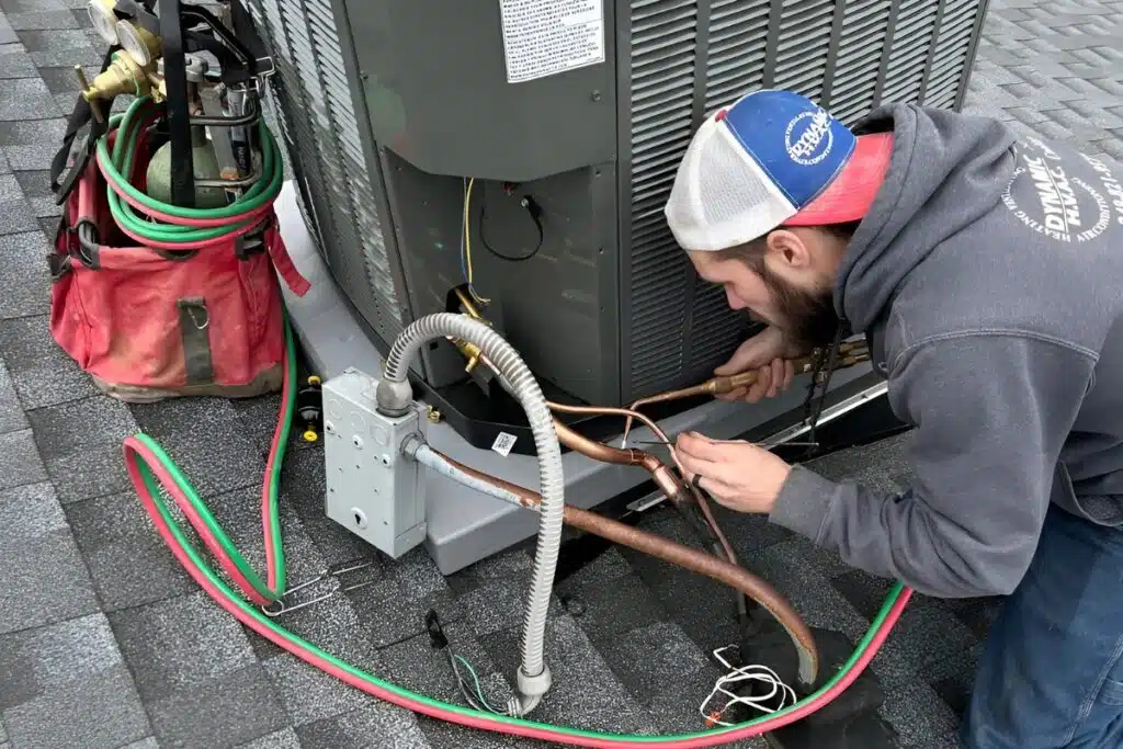 Ducted HVAC work